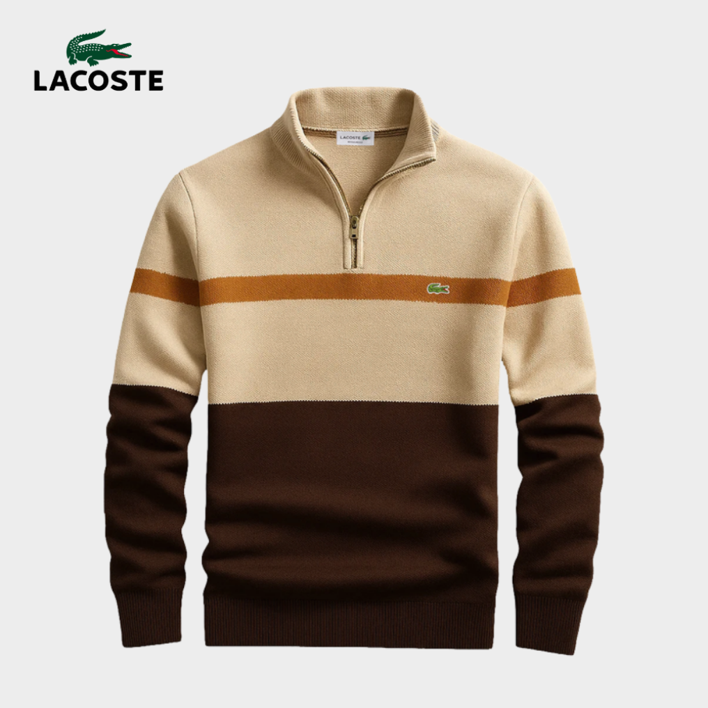 LACOSTE – Gestreifter Strickpullover