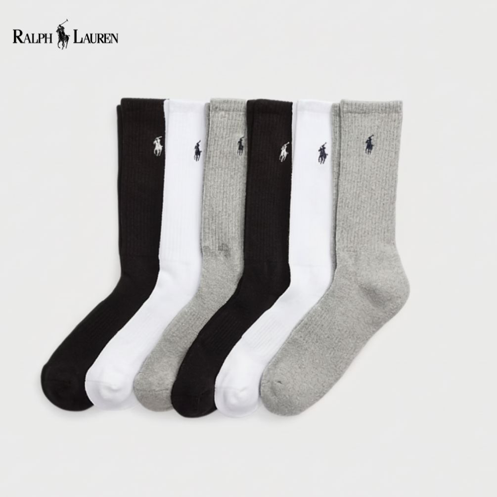 RALPH LAUREN – Komfort-Socken 6 Paar